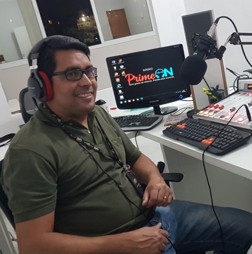 foto do Leandro progamando